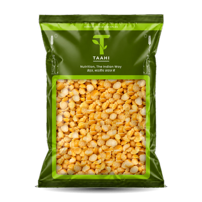 Front of Taahi Unpolished chana dal 500 g pack