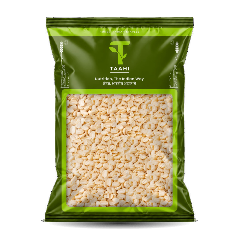 Front of Taahi Unpolished dhuli urad dal 500 g pack