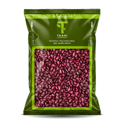 Front of Taahi Unpolished jammu rajma 500 g pack