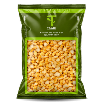 Front of Taahi Unpolished chana dal 1 kg pack