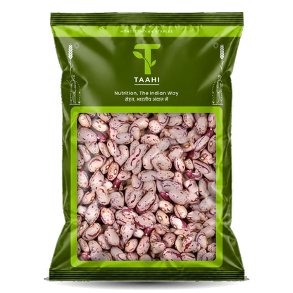 Front of Taahi Unpolished chitra rajma 1 kg pack