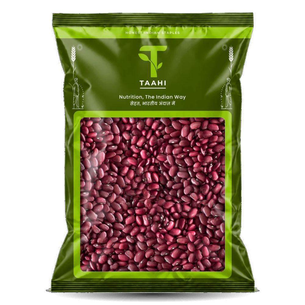 Front of Taahi Unpolished jammu rajma 1 kg pack