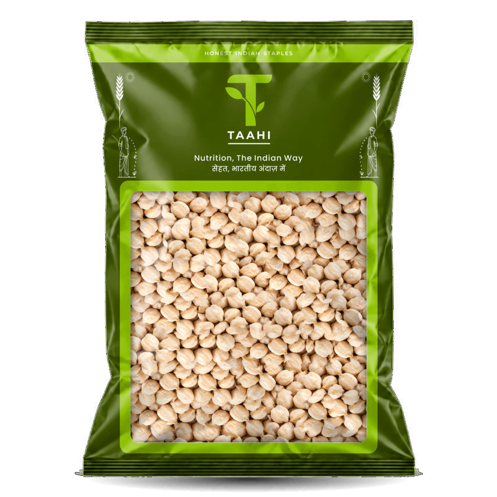 Front of Taahi Unpolished kabuli chana 1 kg pack